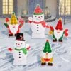 Christmas Yard Sign Stakes 5pcs -Popfun christmas yard sign stakes 5 pcs 257141