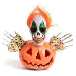 Clown Pumpkin Lawn Set -Popfun clown pumpkin lawn set 360823