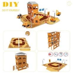 Construction Building Kit Toyset -Popfun construction building kit toyset 694712