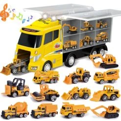 Construction Car Toy Set -Popfun construction car toy set 130417