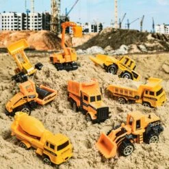 Construction Car Toy Set -Popfun construction car toy set 950659