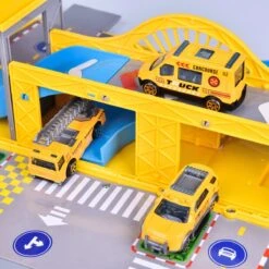 Construction Truck Carrier Toy Set -Popfun construction truck carrier toy set 782976