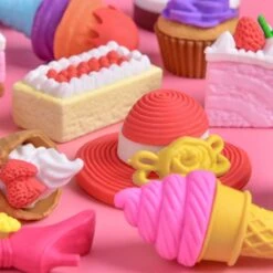 Cute 3D Puzzle Erasers For Kids 60pcs -Popfun cute 3d puzzle erasers for kids 60pcs 627938