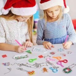 Christmas Advent Calendar: Diamond Painting Kit -Popfun diamond painting kits advent calendar 150156