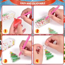 Christmas Advent Calendar: Diamond Painting Kit -Popfun diamond painting kits advent calendar 520194