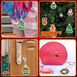 Christmas Advent Calendar: Diamond Painting Kit -Popfun diamond painting kits advent calendar 710609