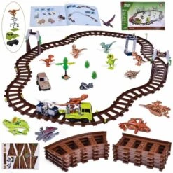Prehistoric Dinosaurs Train Set