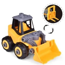 DIY Construction Bulldozer Set -Popfun diy construction bulldozer set 779540