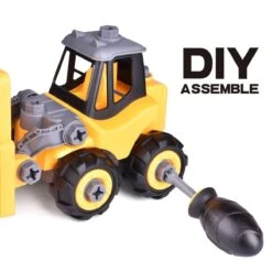 DIY Construction Bulldozer Set -Popfun diy construction bulldozer set 947717