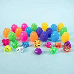 Easter Egg Prefilled With Light-Up Toy Rings 18pcs
