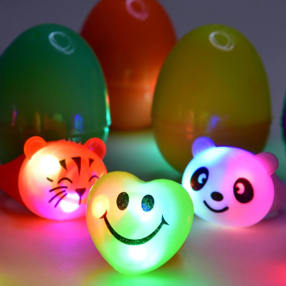 Easter Egg Prefilled With Light-Up Toy Rings 18pcs 6 Easter Egg Prefilled With Light-Up Toy Rings 18pcs - Image 4