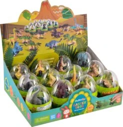 Easter Egg Prefilled With Dinosaur Pull-Back Cars 12 Pcs -Popfun easter egg prefilled with dinosaur pull back cars 12 pcs 412935