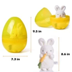 Easter Egg Prefilled With Plush Bunny -Popfun easter egg prefilled with plush bunny 166620