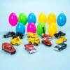 Easter Eggs Prefilled With Assorted Vehicle Toys 12pcs -Popfun easter eggs prefilled with assorted vehicle toys 12 pcs 850225