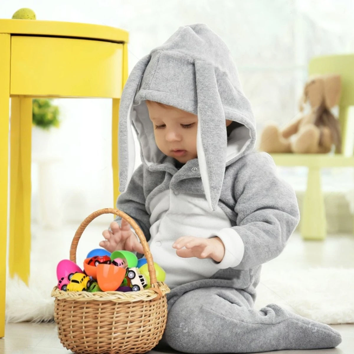 Easter Eggs Prefilled With Pull Back Car Toys 12pcs 9 Easter Eggs Prefilled With Pull Back Car Toys 12pcs - Image 7