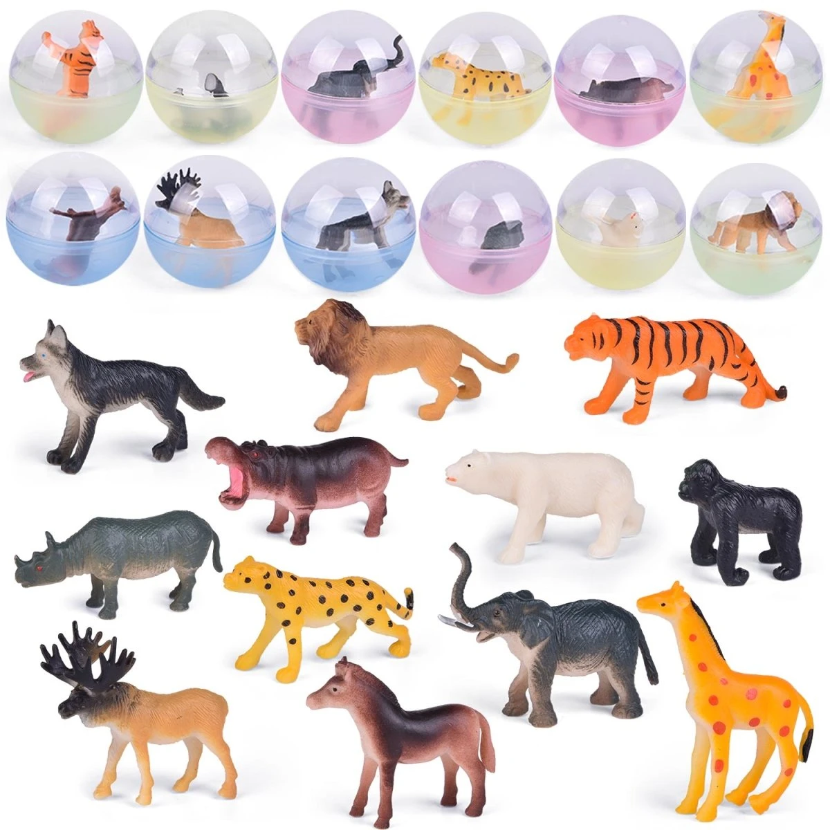 Easter Eggs With Animal Figures Toys 12pcs 9 Easter Eggs With Animal Figures Toys 12pcs - Image 7