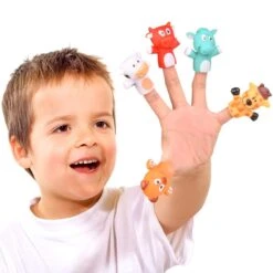 Easter Eggs With Animal Finger Puppets 12pcs -Popfun easter eggs with animal finger puppets 792686