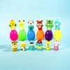 Easter Eggs Prefilled With Finger Puppet Toys 12pcs -Popfun easter finger puppet with eggs 133526