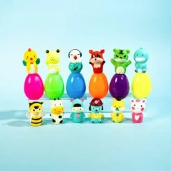Easter Eggs Prefilled With Finger Puppet Toys 12pcs