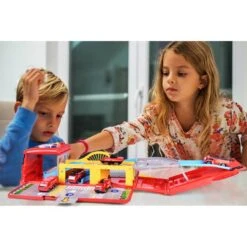 Electric Fire Carrier Truck -Popfun electric fire truck with carrier 550316