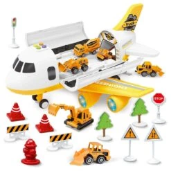 Electronic Transport Cargo Toy Airplane