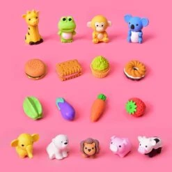 Emoji Erasers 60pcs -Popfun emoji erasers 663081