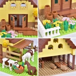 Farm Building Blocks -Popfun farm building blocks 519361