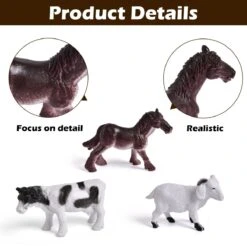 Farm Toys Set 102pcs -Popfun farm toys set 102pcs 448318