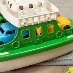 Toy Boat Bath Toys For Toddlers With 4 Mini Car Toys And 4 Bath Boat Squirters, Kids Ferry Boat For Bathtub Bathroom Pool Beach Toys -Popfun ferry bath toy boat 223765