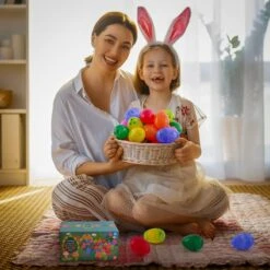 Fillable Easter Eggs Bulk Galaxy Themed 30pcs -Popfun fillable galaxy easter eggs bulk 30 pcs 595033