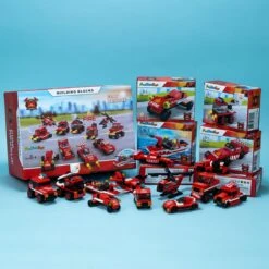 Fire Rescue Cars Building Blocks
