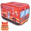Fire Truck Pop Up Play Tent -Popfun fire truck pop up play tent 208061