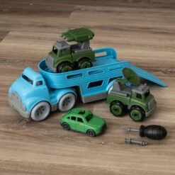 Friction Powered Car Carrier -Popfun friction powered car carrier 746688