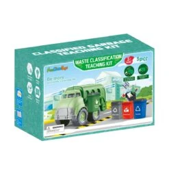 Garbage Truck Playset -Popfun garbage truck playset 900365