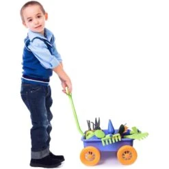 Garden & Beach Tool Toys Set With Wagon -Popfun garden beach tool toys set with wagon 232018