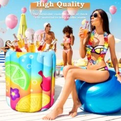 Giant Tropical Cocktail Inflatable Cooler -Popfun giant tropical cocktail inflatable cooler 392364