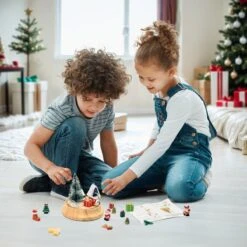 Christmas Advent Calendar: DIY Glass Dome Night Light -Popfun glass dome night light advent calendar 134622