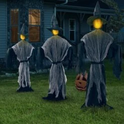 Glowing Halloween Witch Decor 3pcs 10 Glowing Halloween Witch Decor 3pcs -Popfun glowing halloween witch decor 3pcs 950492