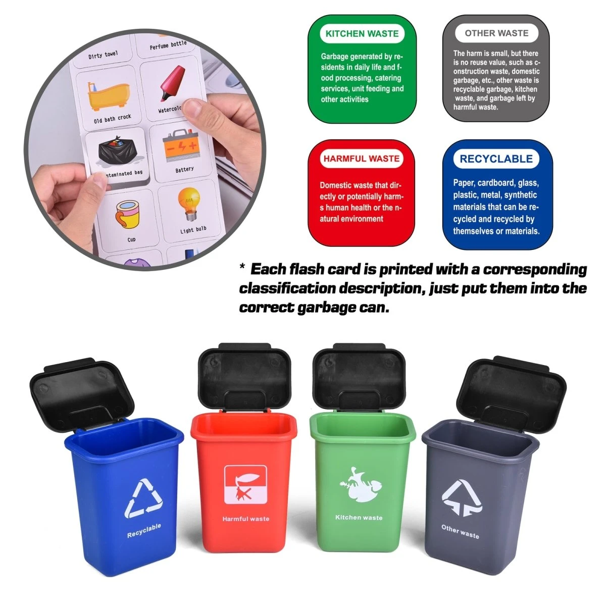 Green Recycling Truck Toy 10 Green Recycling Truck Toy - Image 8