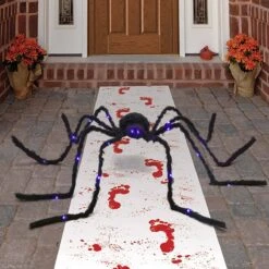 Halloween Decor Bendable LED Spider