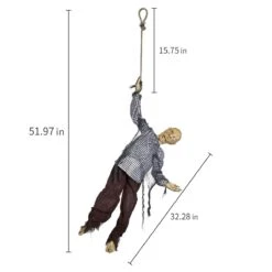 Halloween Decor: Sound & Touch Activated Zombie -Popfun halloween decor sound touch activated zombie 291824