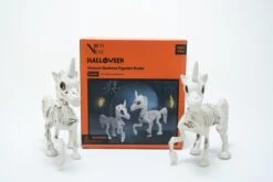 Halloween Decor Unicorn Skeleton Figurines 2pcs -Popfun halloween decor unicorn skeleton figurines 2pcs 750267