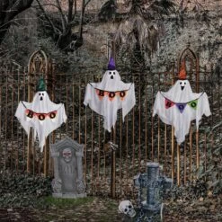 Halloween Ghost Decorations 3pcs -Popfun halloween ghost decorations 3pcs 440886