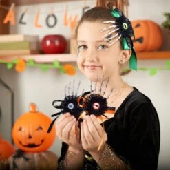Halloween Hair Clips 6 Pcs -Popfun halloween hair clips 6 pcs 546385