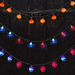Halloween String Lights 3 Pack -Popfun halloween string lights 3 pack 709055