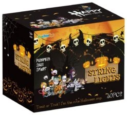 Halloween String Lights 3 Pack -Popfun halloween string lights 3 pack 721668