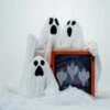 Hanging Ghosts Outdoor Lights Set -Popfun hanging ghosts outdoor lights set 581944