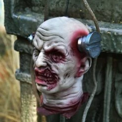 Hanging Zombie Head