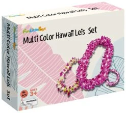 Hawaiian Leis Necklace Bracelets Party Pack 60pcs -Popfun hawaiian leis necklace bracelets party pack 60 pcs 926385