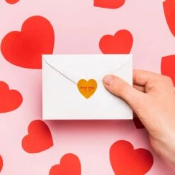 Heart Stickers For Valentine's Day 500pcs -Popfun heart stickers for valentines day 500pcs 586668